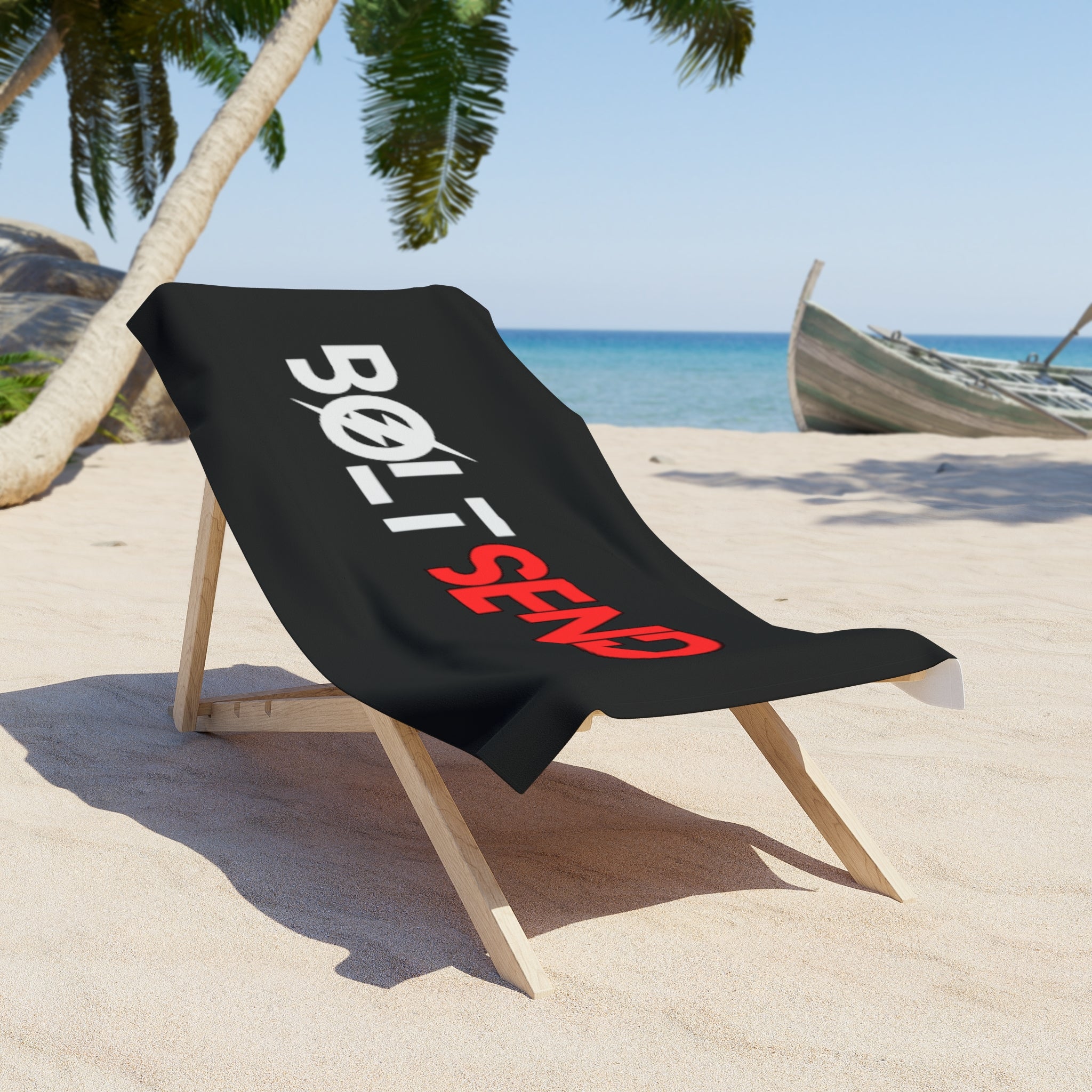 Bolt Send Beach Towel