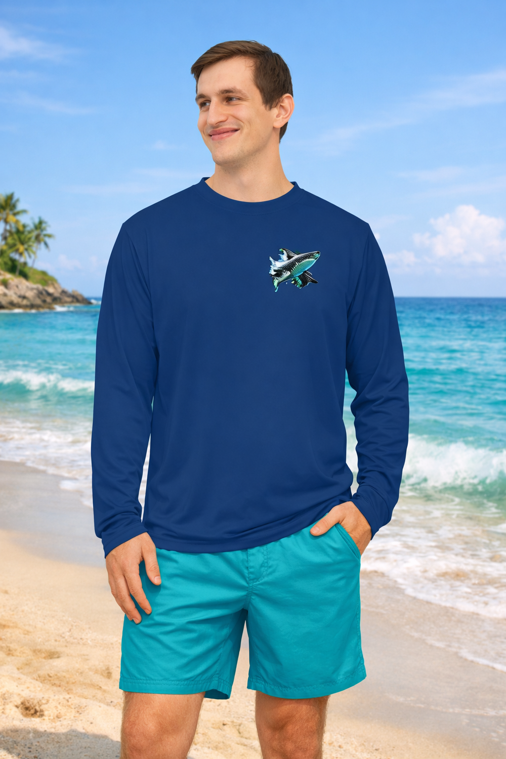 Monster Fish Long Sleeve UV Tee