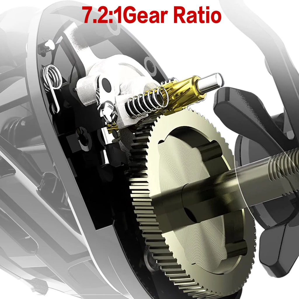 Sougayilang 1.8-2.4m Casting Fishing Combo Telescopic Fishing Rod and 7.2:1 High Speed Fishing Reel with 150M Line Pesca