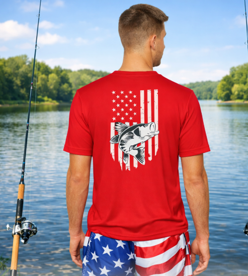 Bolt USA Bass Freshwater Tee