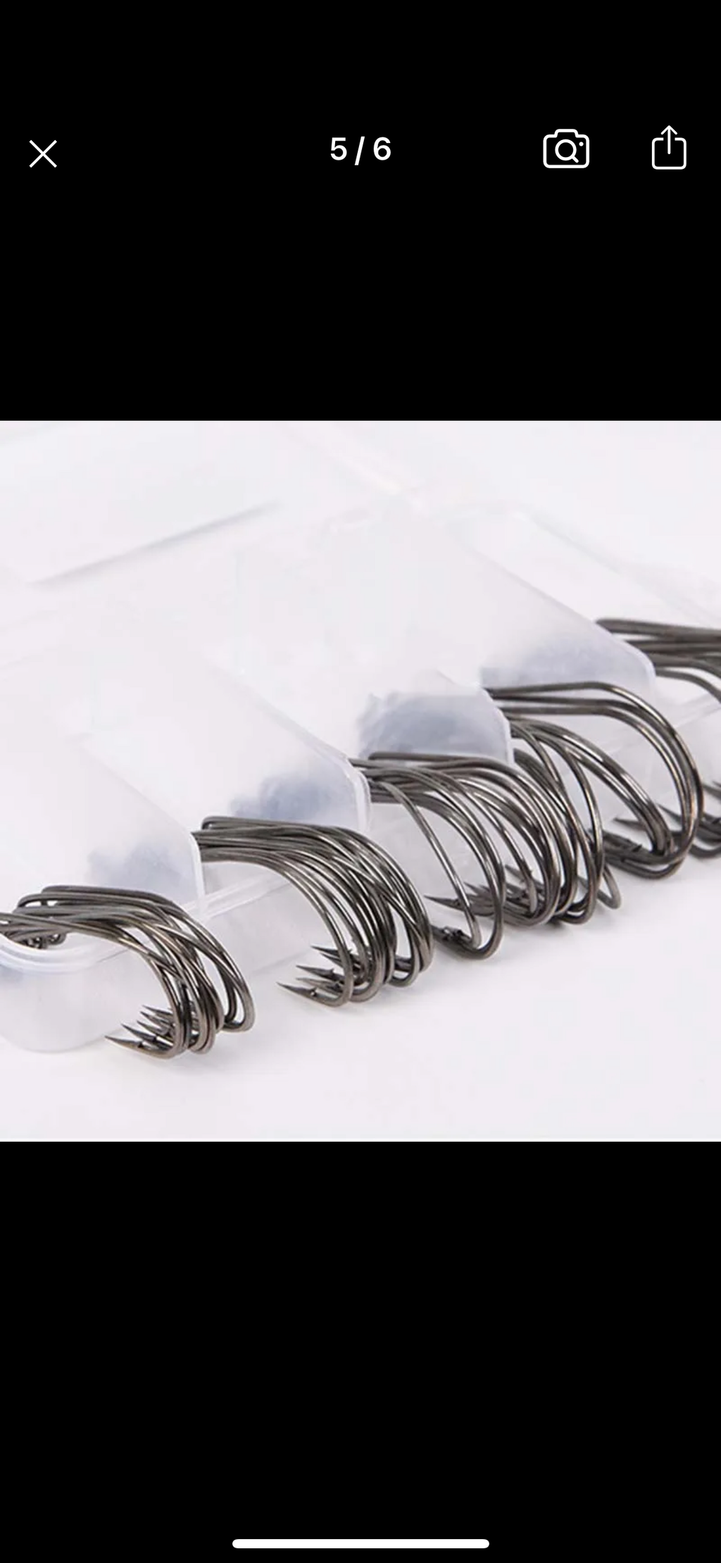 Bolt 50pcs Wide Bass Fishing Hook 3/0#-2#