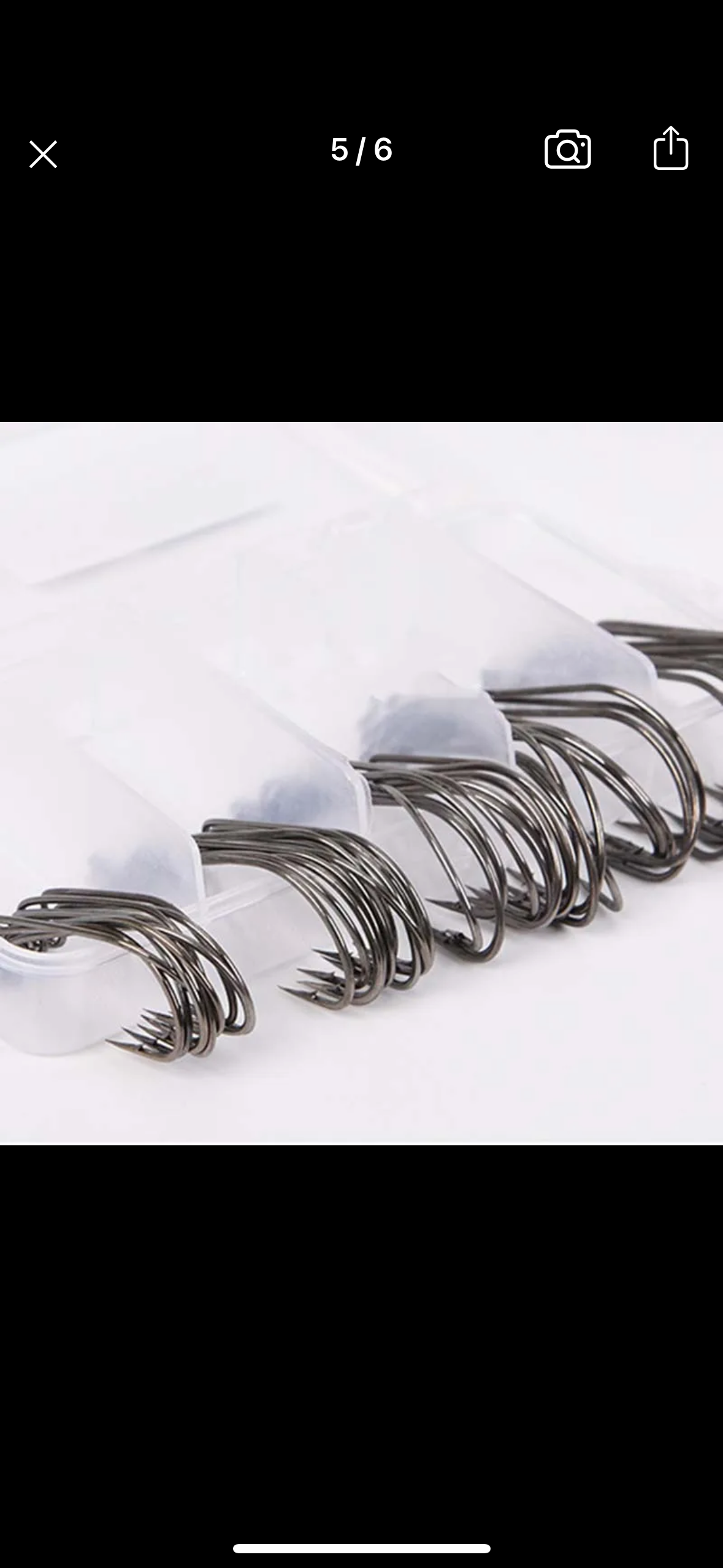 Bolt 50pcs Wide Bass Fishing Hook 3/0#-2#