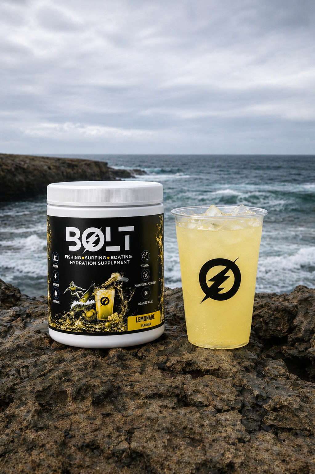 Fishing Bolt Hydration Supplement/Drink - 30 Servings (Lemonade)
